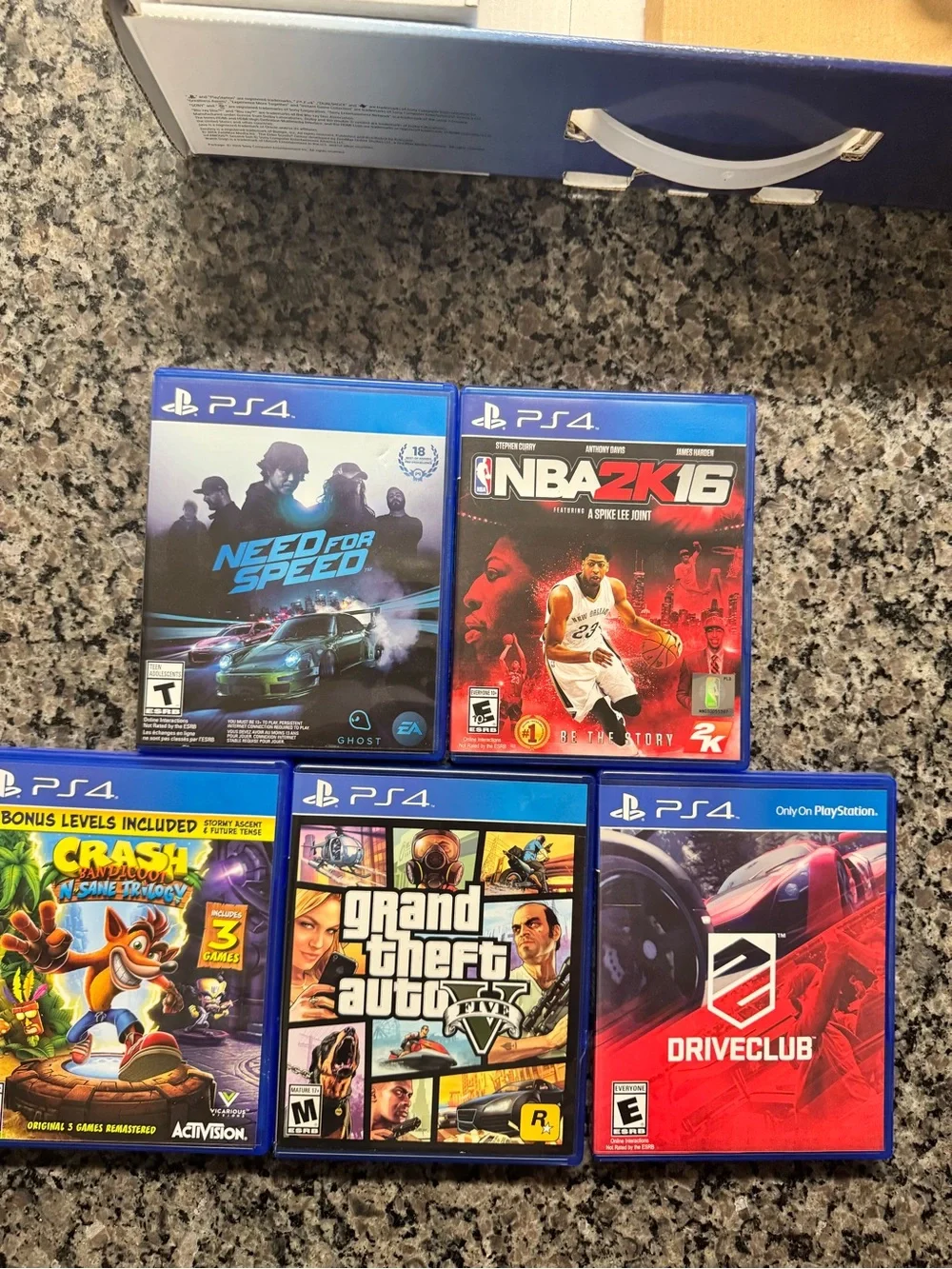 Sony PS4 Console in Jet Black with Matching Controller